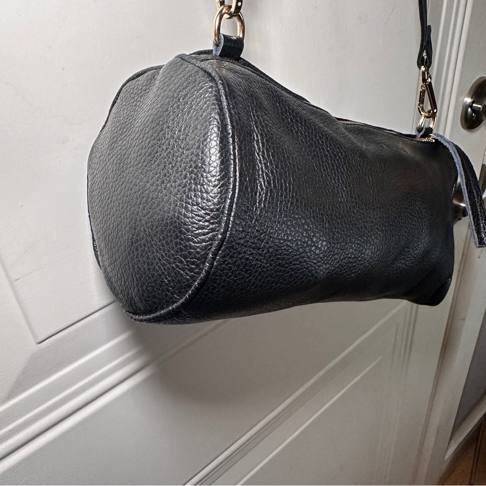 NWT Sevilla Smith Black Leather Crossbody Bag - Picture 3 of 16